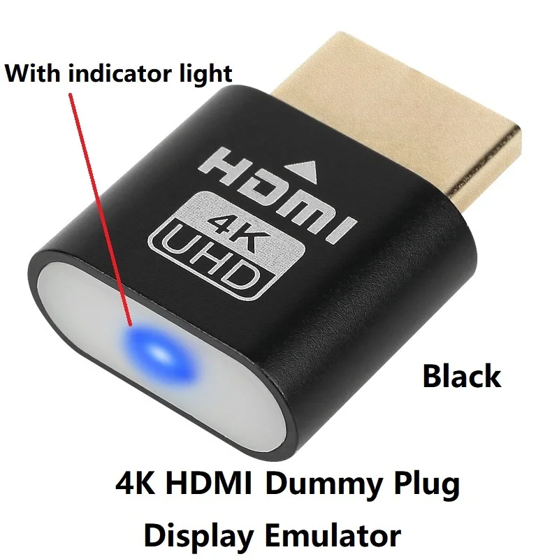 DP Dummy Plug 4K – Adattatore Display Virtuale Con Portachiavi, Emulatore EDID Headless Per Desktop Remoto E Server, Per PC, Mac E Linux - 6
