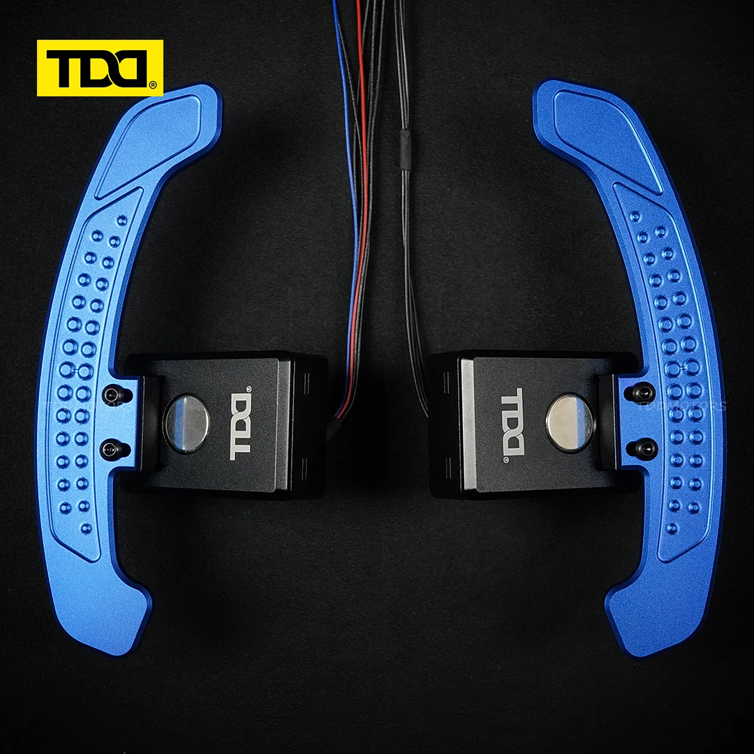 

TDD LED Carbon Fiber Magnetic Paddle Shifters For Hyundai N/GT i30N Kona N Elantra N Veloster N Steering Wheel Paddle Shifter