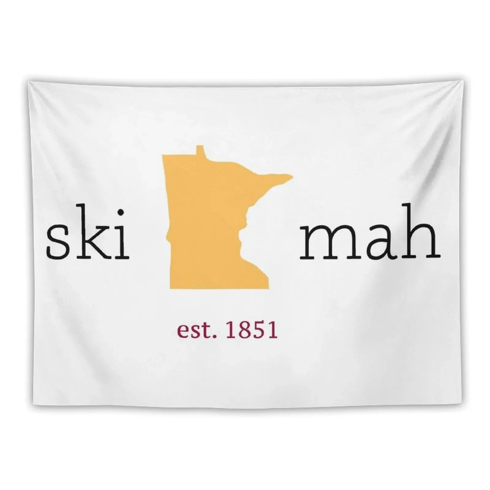 ski u mah Tapestry Home Decor Aesthetic Room Aesthetic Tapestry