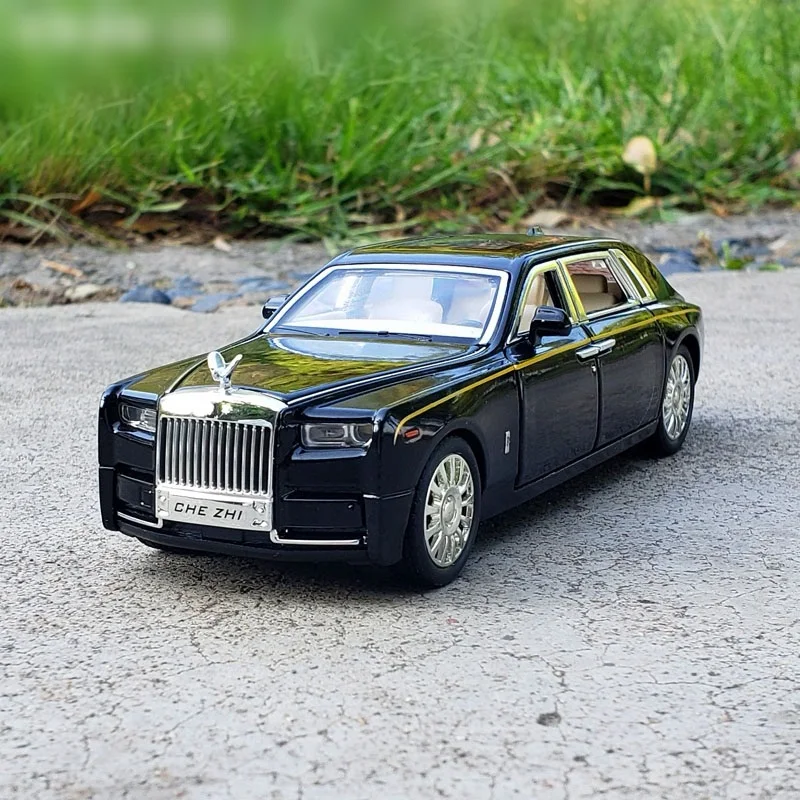 

7 Inch CheZhi 1:32 Alloy Car Model Rolls Royce Phantom Limousine Simulation Exquisite Diecasts & Toy Vehicles Gifts For Children