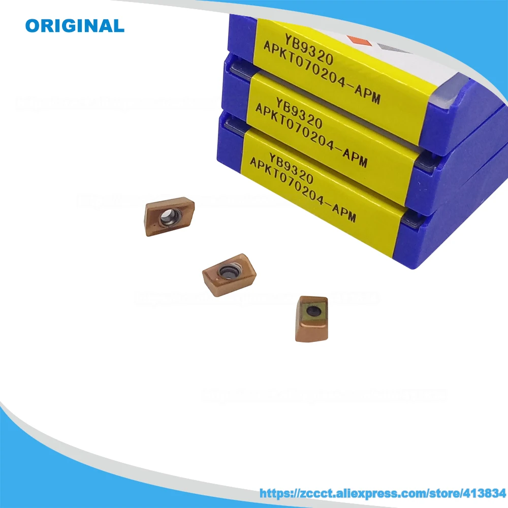 

APKT07 APKT11 APKT16 YB9320 Milling Inserts for Steel and Stainless Steel