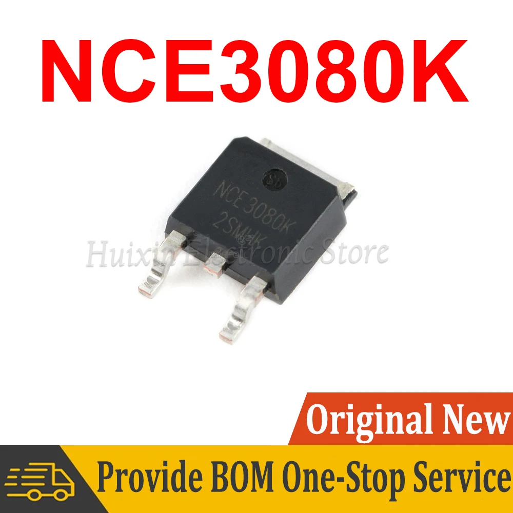 

10pcs NCE3080K 3080K NCE3080 TO-252-2 30V 80A SMD