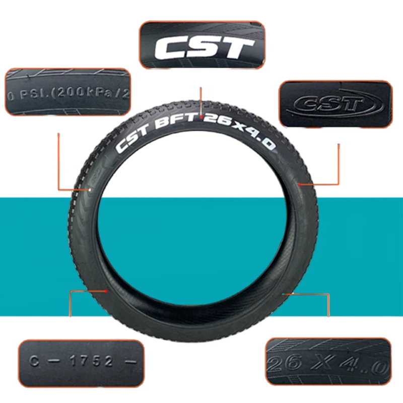PNEU VÉLO CST Chicopee 26 x 2.0 Pliable Pneu Vtt Cross Country EUR 21