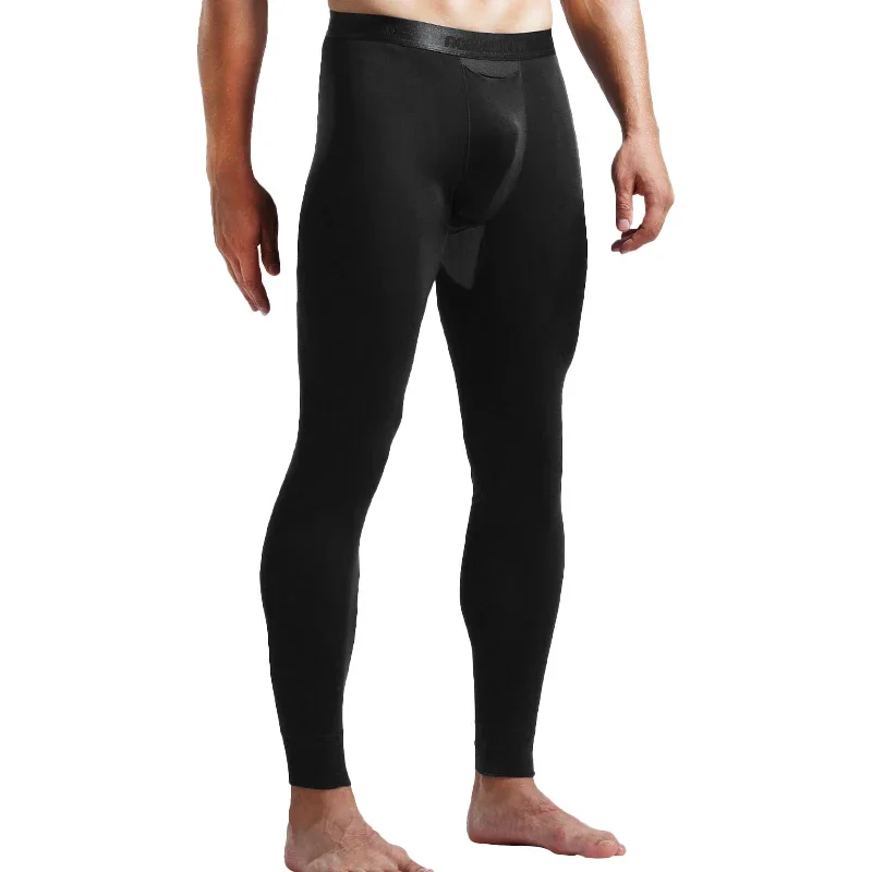 ملابس داخلية قطنية رفيعة للرجال من Long Johns سراويل داخلية داعمة للرجال سراويل ضيقة دافئة للربيع والخريف والشتاء