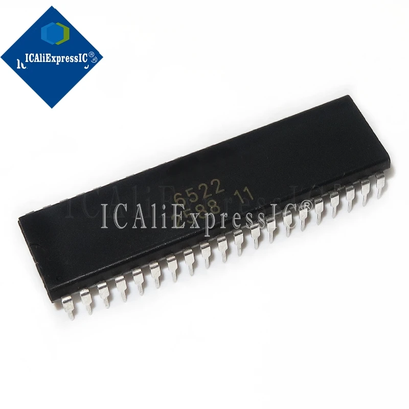 

5 шт./лот 6522 MOS6522 MOS-6522 = SY6522 DIP-40 в наличии