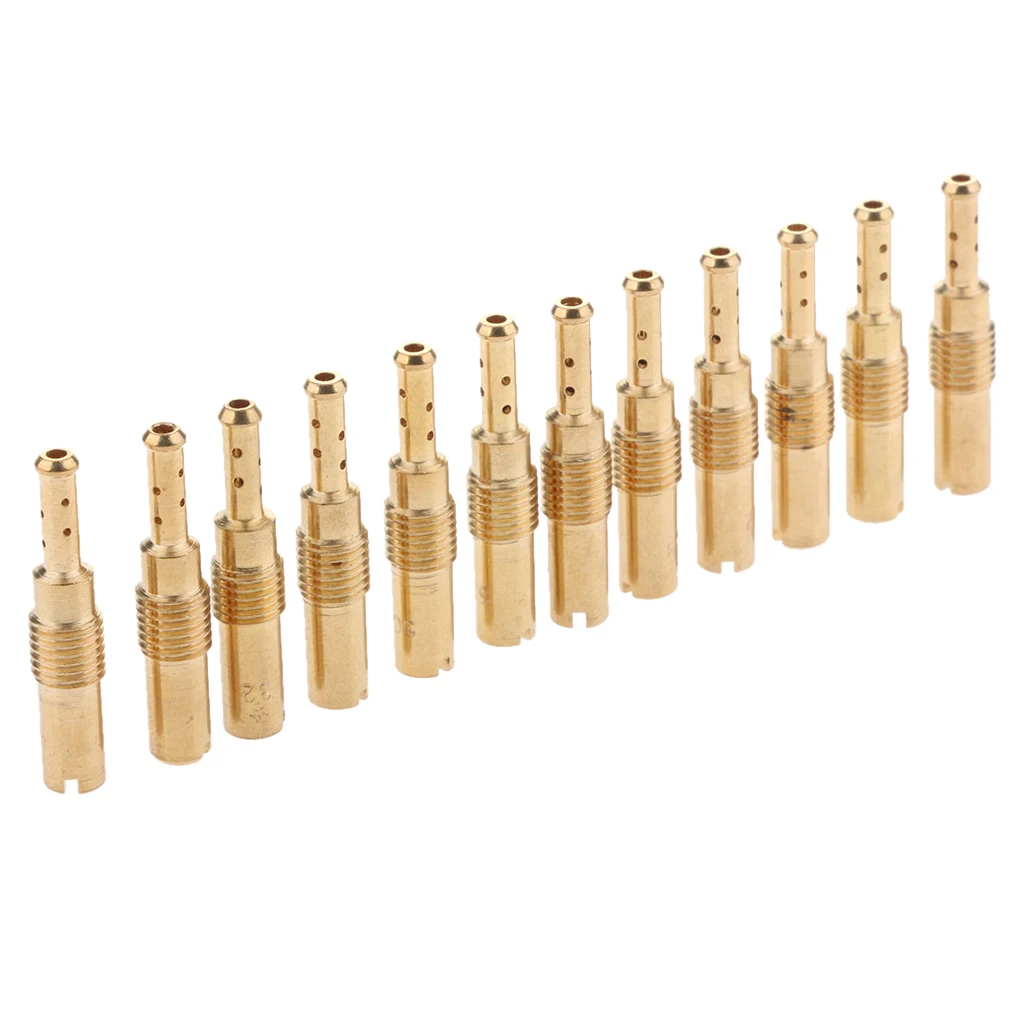 

Комплект основных форсунок для карбюратора, металлические, с медленным подачей топлива, универсальная замена для PWK CVK PE, для скутеров, квадроциклов, картов 125cc 150cc