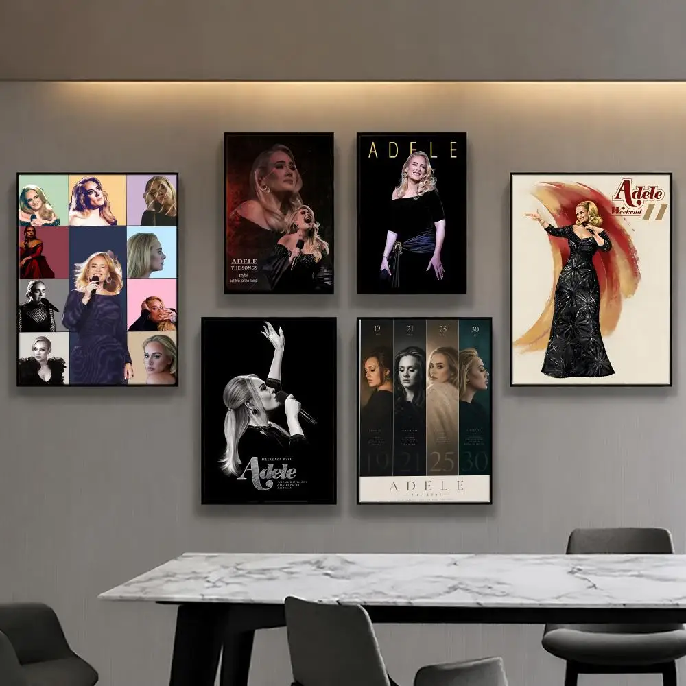 Rapper AAdeleing Poster Posters Anime Room Decor Decoration Movie Backpack Wall Interior Music Wall Art
