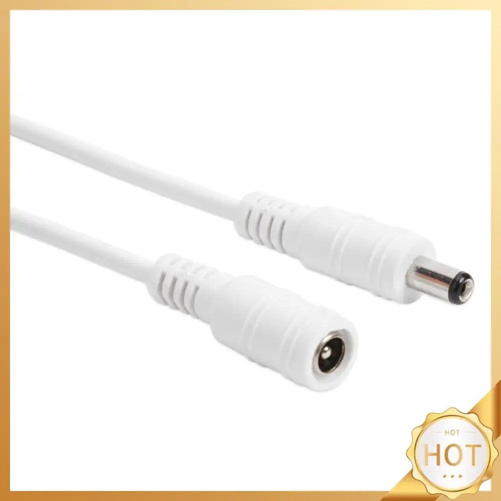 Câble d'extension d'alimentation CC mâle et femelle, petit fil d'alimentation, caméra de vidéosurveillance, fournitures d'électricité domestiques, 12V-24V