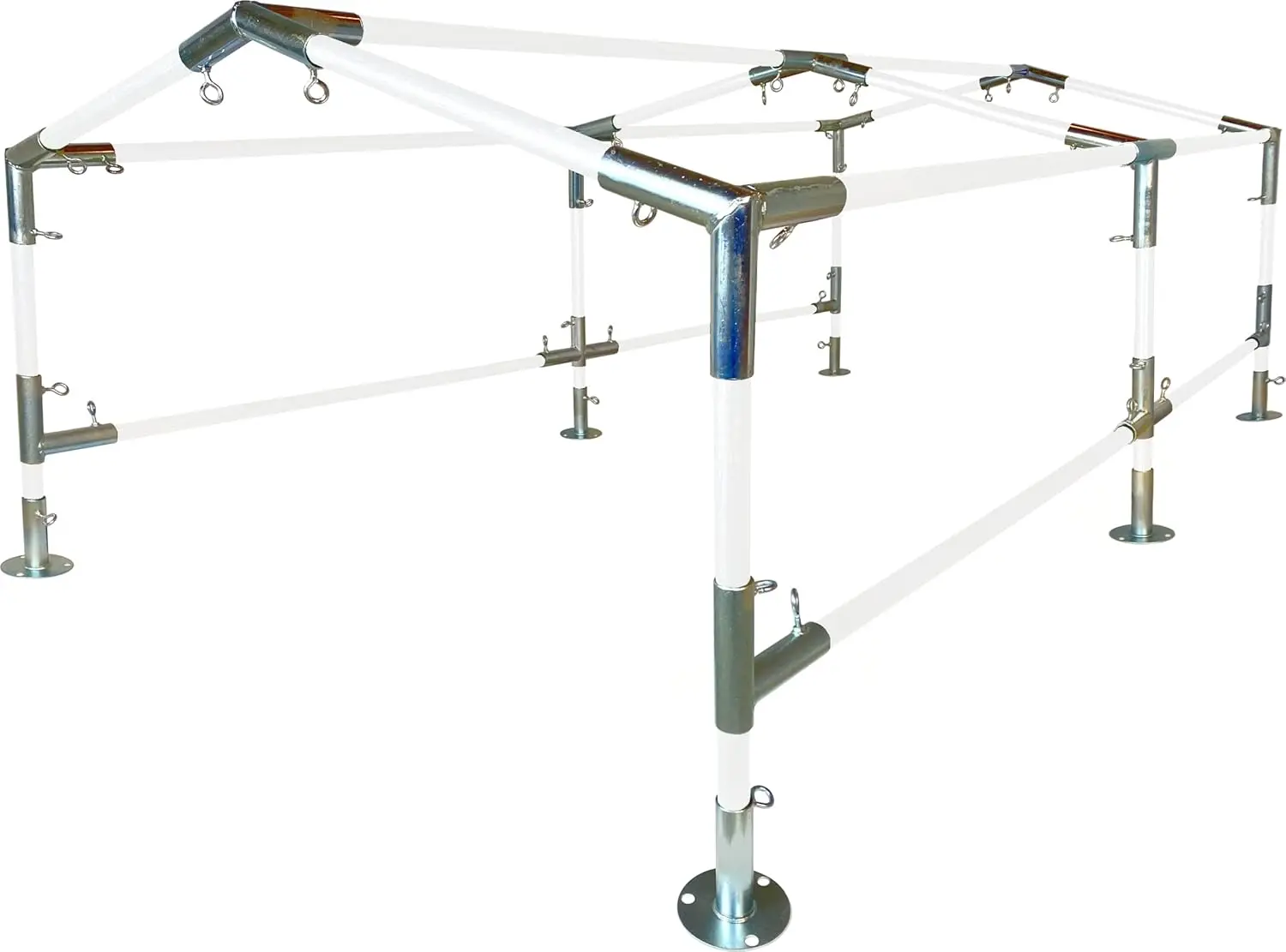 

Комплект фитингов для навеса с низким козырьком 10 x 20 футов, детали металлической рамы для карпога своими руками, 1 дюйм EMT