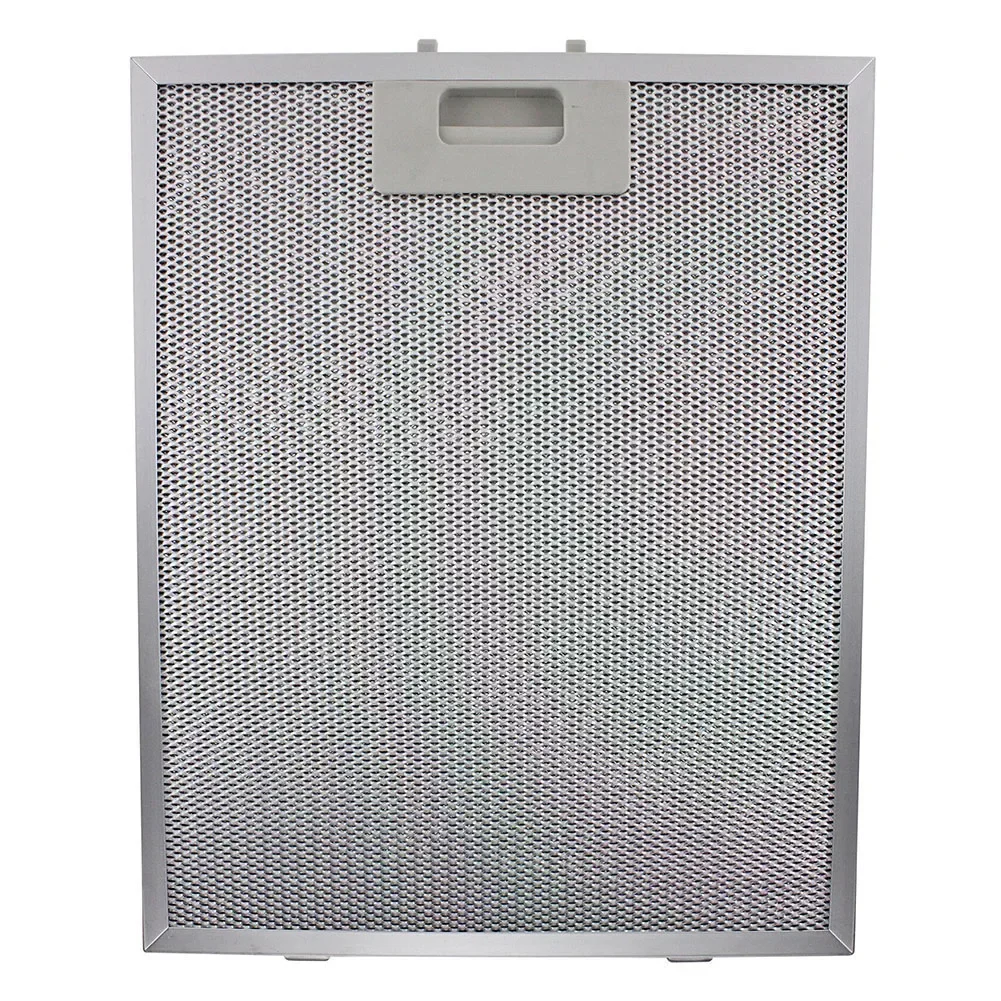 Metal Cooker Hood Grease Filter, Extrator De Cozinha, Aspirador De Ventilação, Filtro Mesh, 346X256X9mm