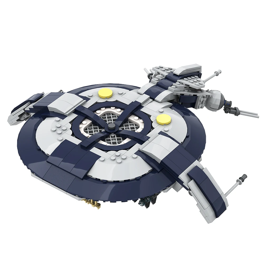 HMP Droid Gunship Building Blocks Movies Robot Armed Helicopter Model DIY Bricks Space Sets Toys Birthday Gift for Kids Adult