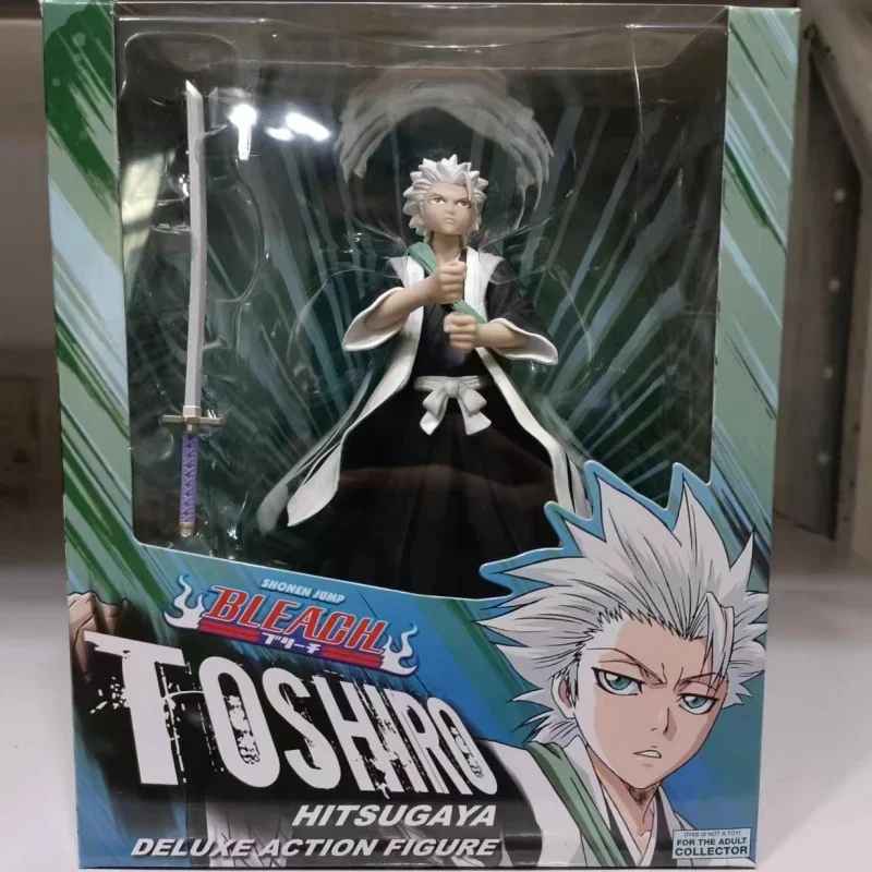 Anime Bleach Kurosaki Ichigo Hitsugaya Toushirou Hyourinmaru Battle Ver. PVC Action Figure Statue Collectible Model Toys Doll