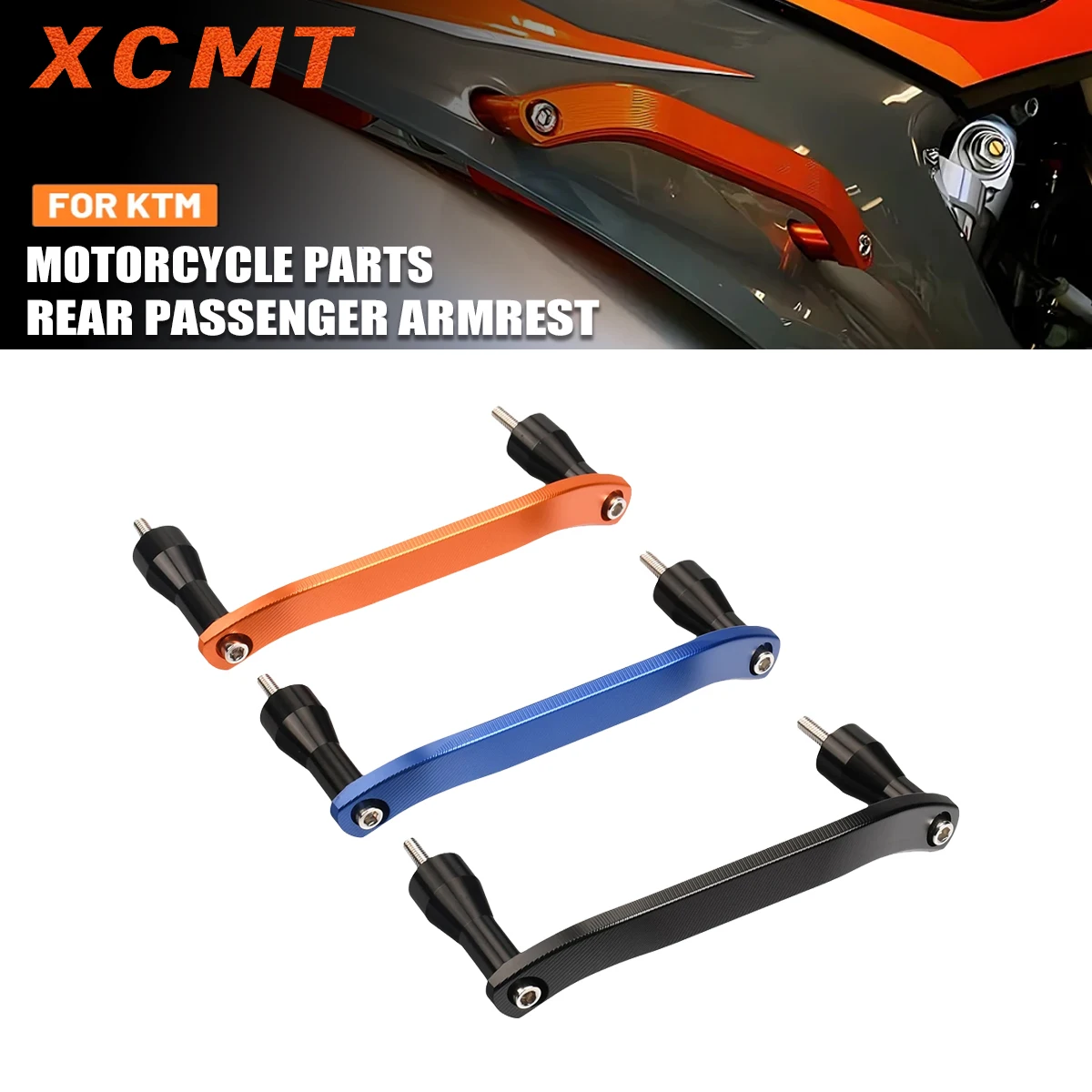 

Motorcycle Accessories CNC Rear Passenger Grab Rail Handle For KTM SX SXF XC XCF XCW EXC EXCF TPI SIX DAYS 125-500 2011-2024