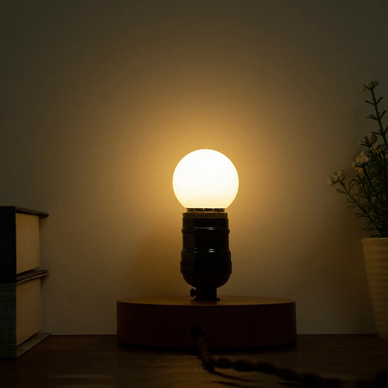 1000PCS G45 plastic light bulbs priced at 567 US dollars (free shipping, excluding tax), 1W E27 220V, 2700K Order link