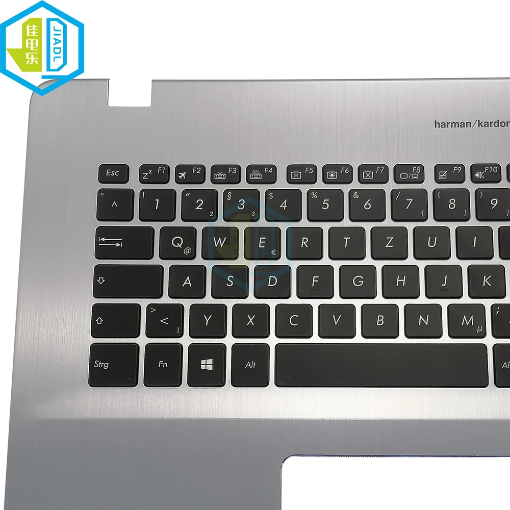 Imagem -06 - Palmrest do Teclado do Portátil para Asus Bélgica Azerty X705 Vivobook X705uq X705fa X705fv fn 90nb0ev2 90nb0ga1 90nb0gv1