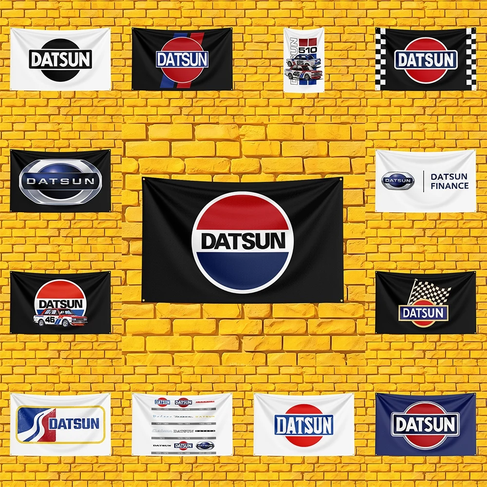 Japanese Retro Sport Coupe Vehicle Flag 3x5 FT 90x150cm Polyester Wall Hanging For Workshop Decor Car Lover