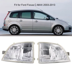 1 Pair of Car Rear View Mirror Light Shell Auto Turn Signal Lamp Cover Side Lateral Binker Cap For Ford Focus C MAX 2003-2013