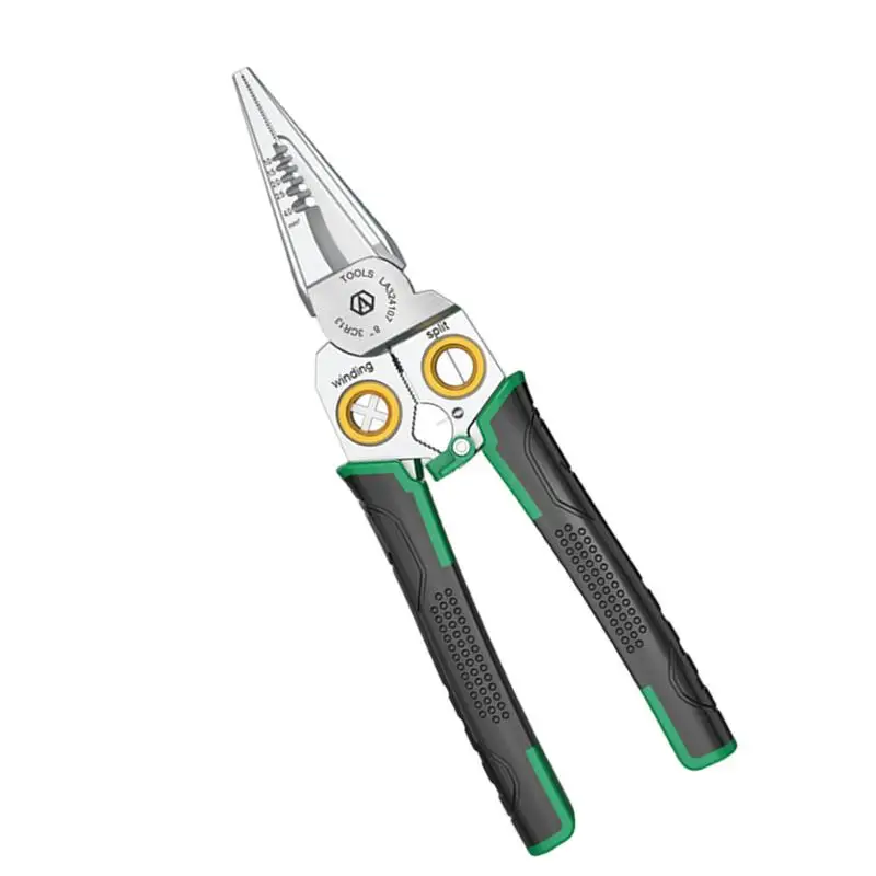 

Electrical Wire Strippers Multifunctional Wire Crimping Tool Wire Stripping Tool Wire Twisting Tool Crimping Pliers With