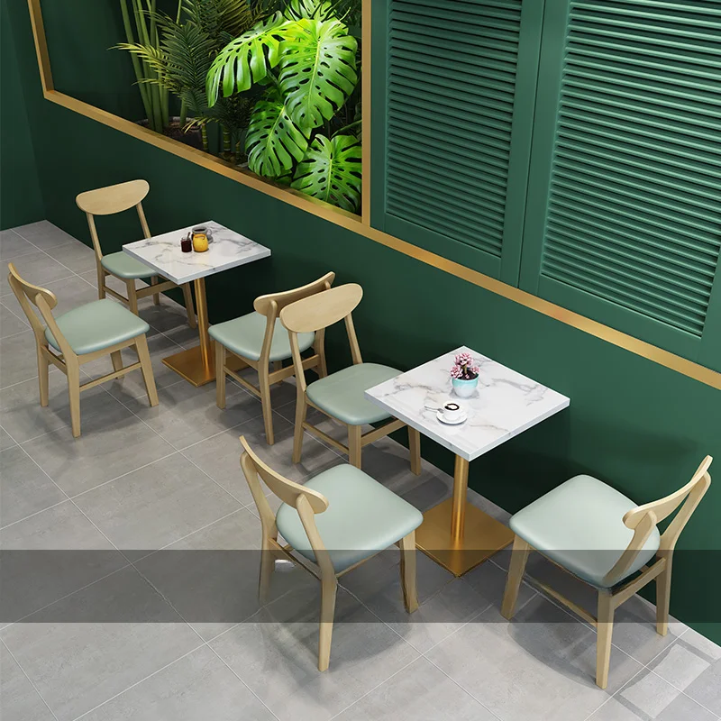 Mingmeng CafeRestaurant Table New Products Used Restaurant Furniture Nordic Booth Seats