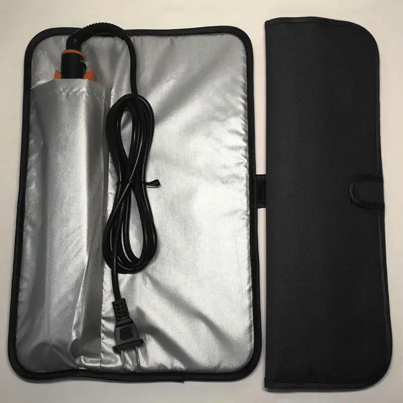 

Термостойкий чехол для утюга, выпрямитель для волос, коврик, держатель для завивки, органайзер для путешествий