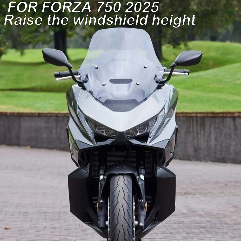 

Лобовое стекло для мотоцикла Forza 750 2025, увеличивающее и расширяющее лобовое стекло для 2200 FORZA 750 NSS750, аксессуары для модификации