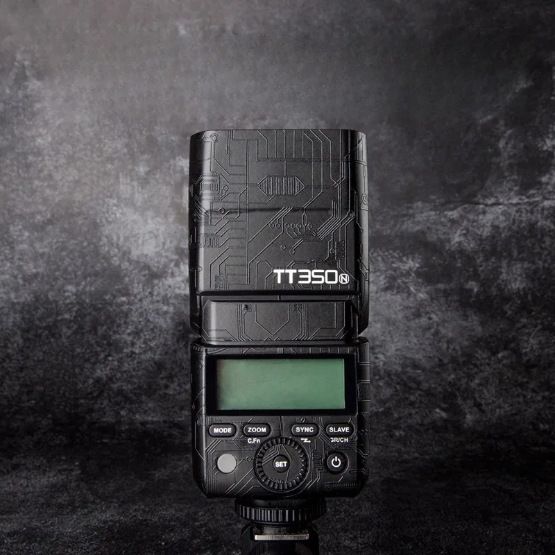 For Godox TT350 Flash Sticker Vinyl Wrap Film Camera Flash Body Protective Sticker Protector Coat