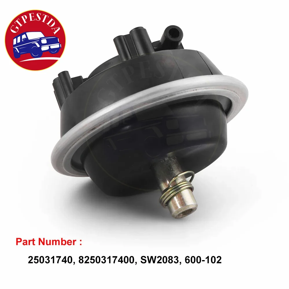 

4WD 25031740 Front Differential Vacuum Actuator Fit for Chevrolet S10 Blazer GMC S15 Jimmy Sonoma Pontiac 6000 Replace