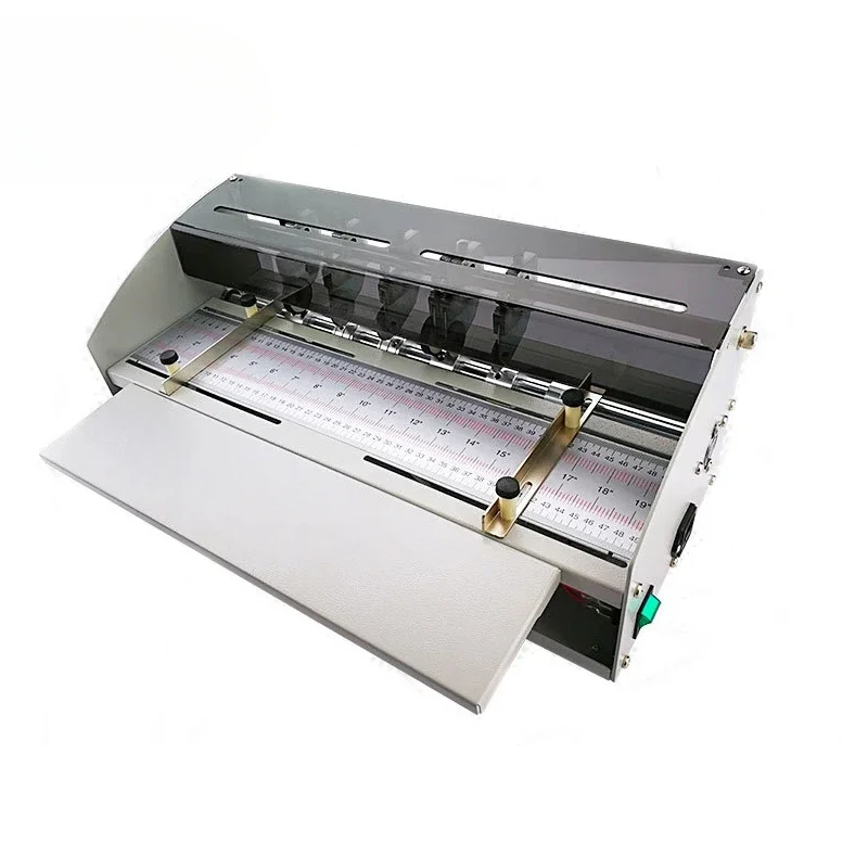 H500 Affordable price small electric a2  a3 paper 460mm creaser creasing perforating cutting machine