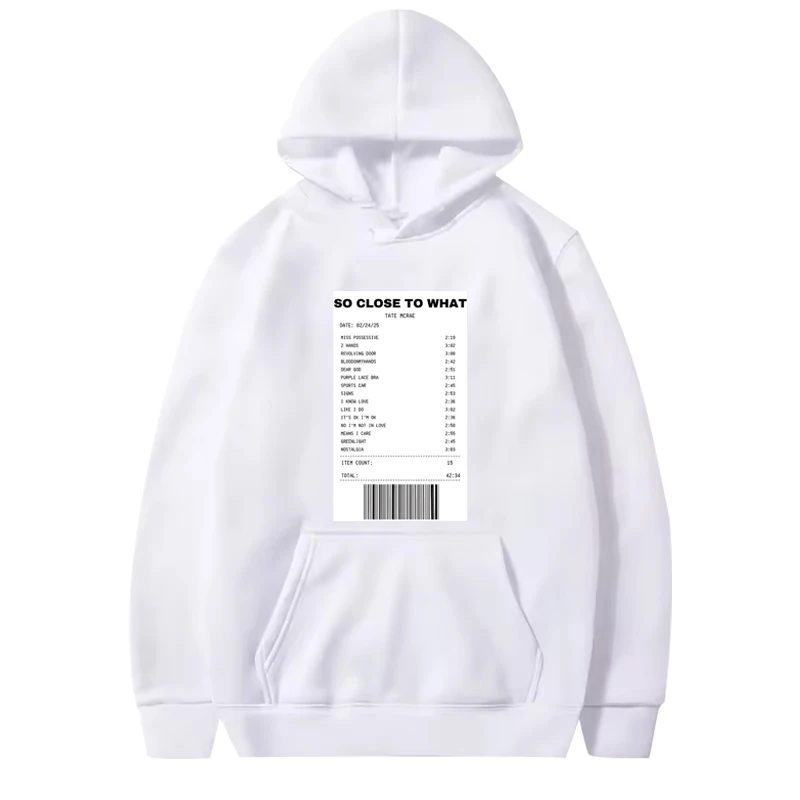 سترة بغطاء للرأس كلاسيكية مضحكة قريبة جدًا للرجال والنساء بأكمام طويلة مطبوعة برسومات كبيرة الحجم للجنسين