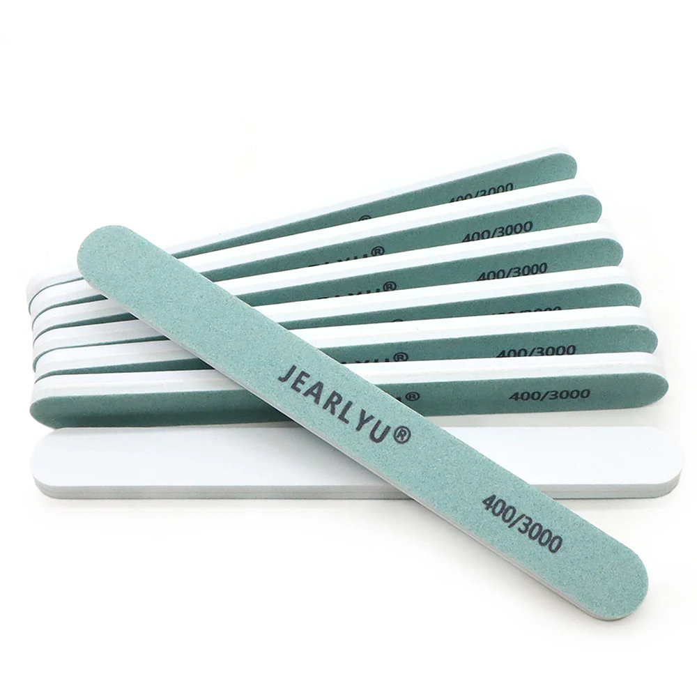 

3/5/10Pcs Double-Sided Nail File Polishing Buffer Strip Manicure File For Nails Silver Jewelry Polishing Nail Accessories Tools