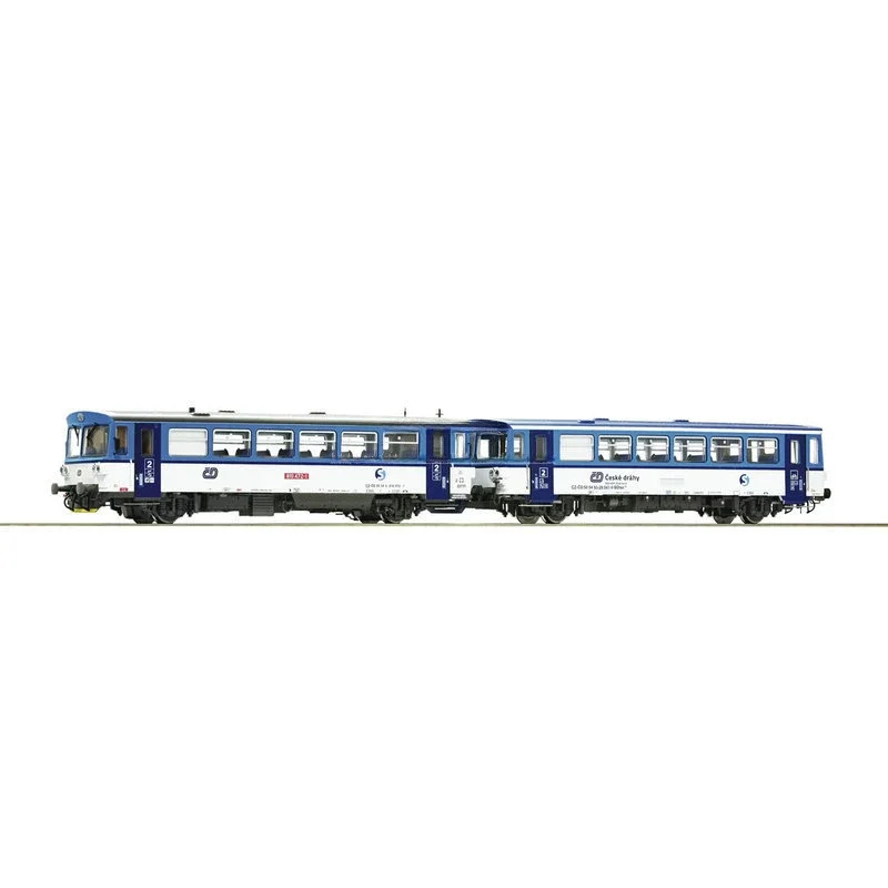 ROCO Train Model HO 1/87 70379 Czech Intercity Train 810 Digital Sound Effect Rail Car Toy with Light