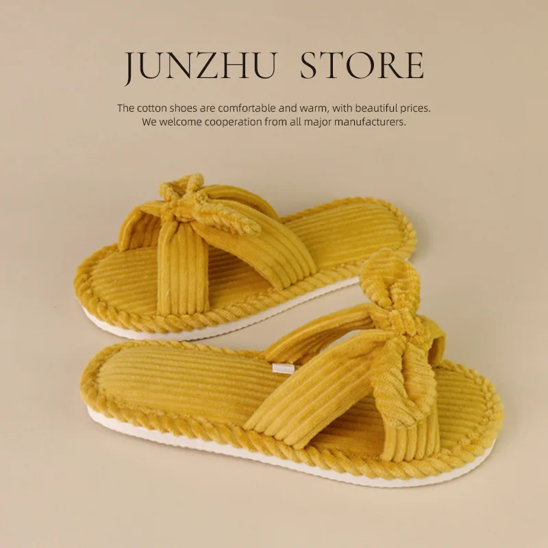 Women Slippers New Indoor Women Slippers Arch Support Slippers for Women Casual Soft House Slippers Flat Slides