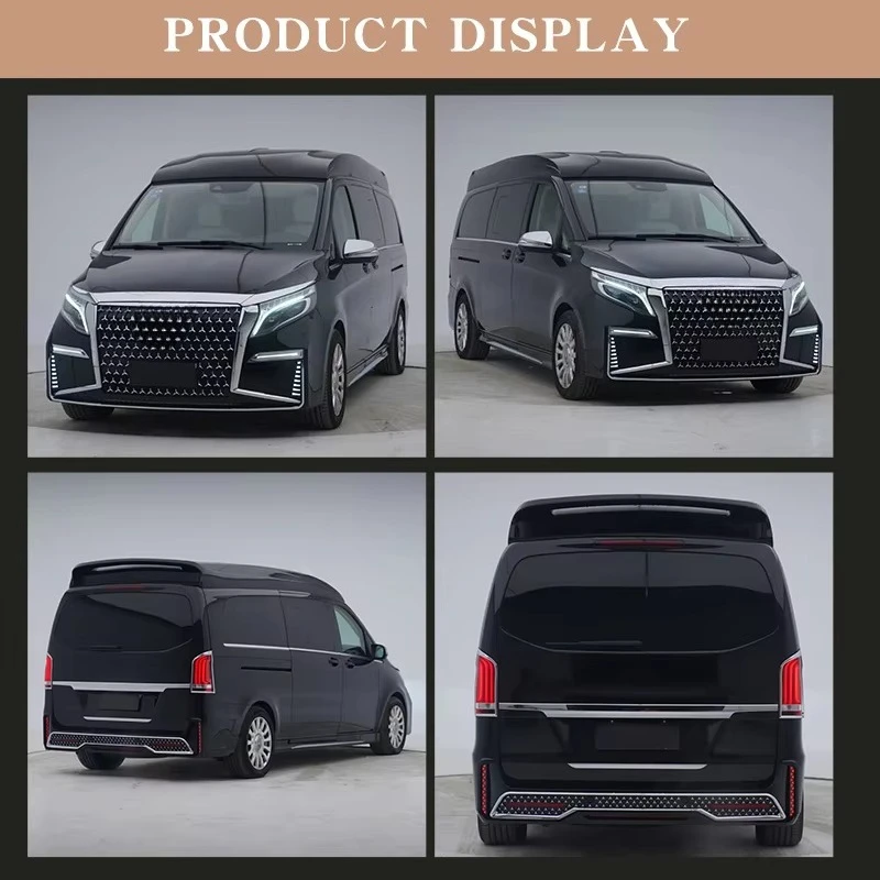 Upgrade Top Quality Durable PP MaterialAuto Body Kit Set Car Body Kits for Mercedes Benz Vito Vclass W447 V250 Auto Accessories