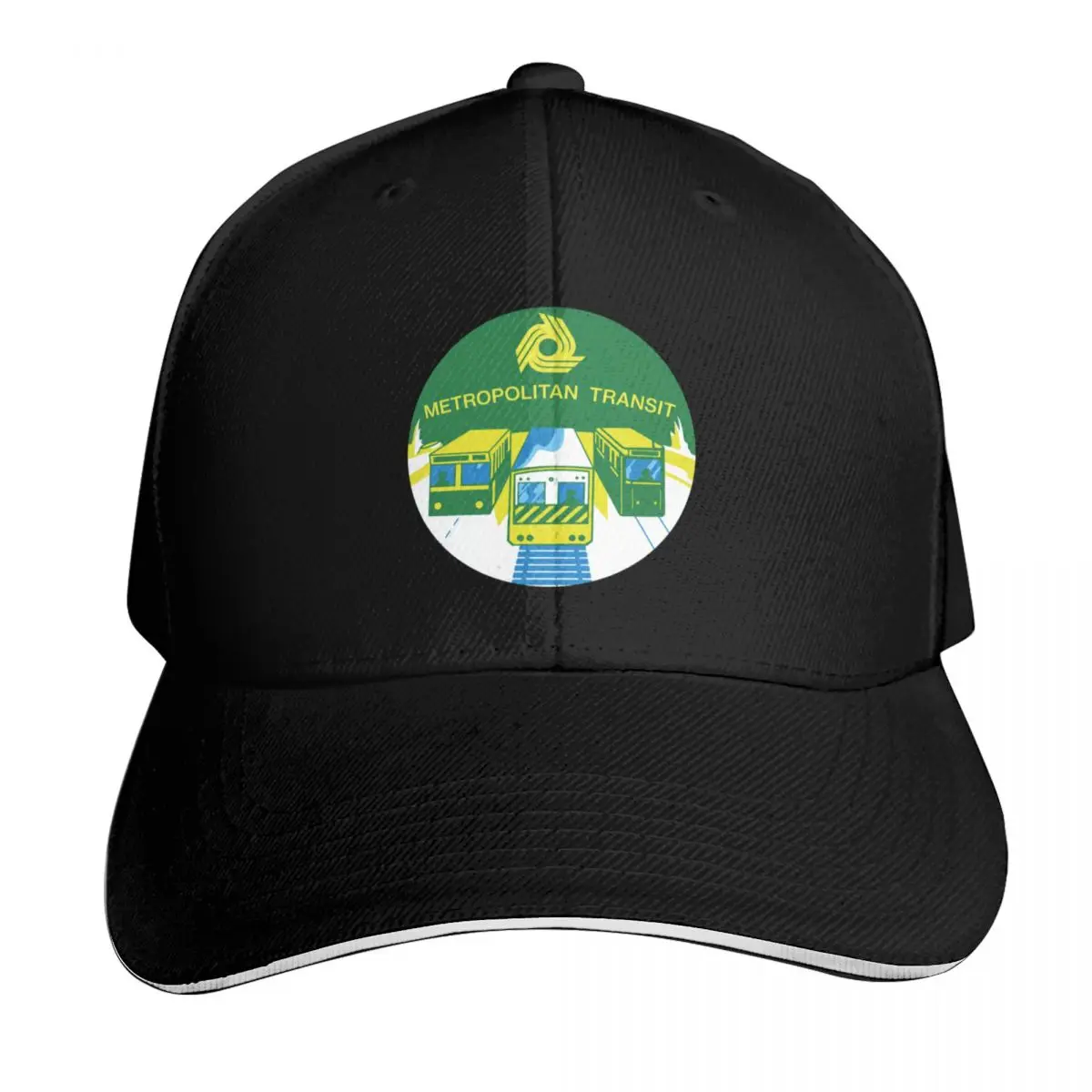 Metropolitan Transit Authority Melbourne Badge Baseball Cap Gift for Him Her Casual Daily Wear Quick Dry Performance