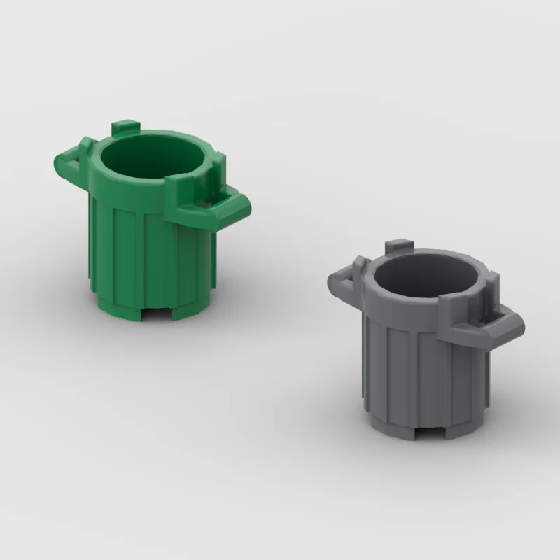 *Dustbin 2X2X2* Y1055 20 pcs DIY enlighten block brick part No. 28967 Compatible With Other Assembles Particles