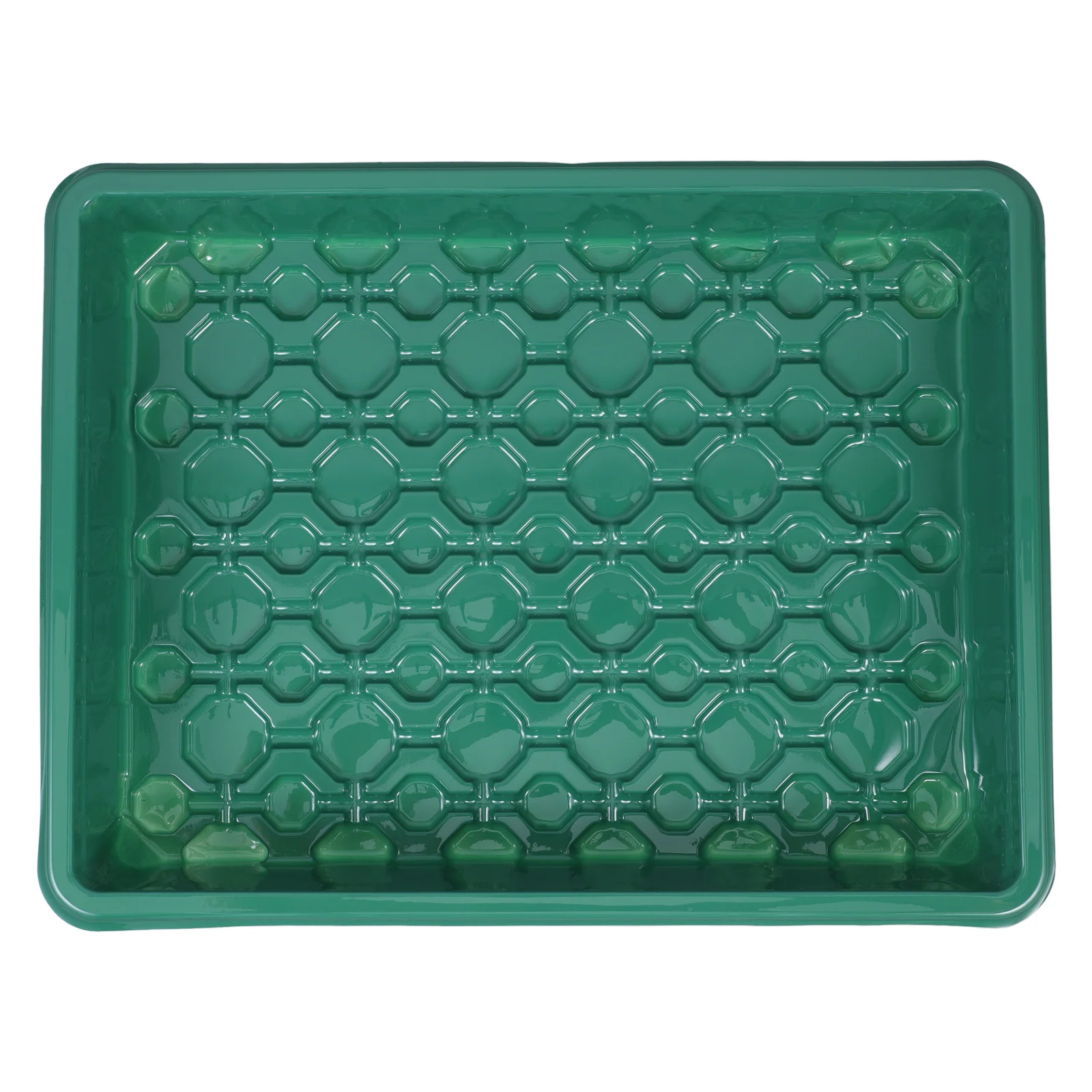 

Seedling With Replaceable Lid Breathable Plant Growing Flat Tray For Indoor Garden Starter Kit Germination Plate Reusable
