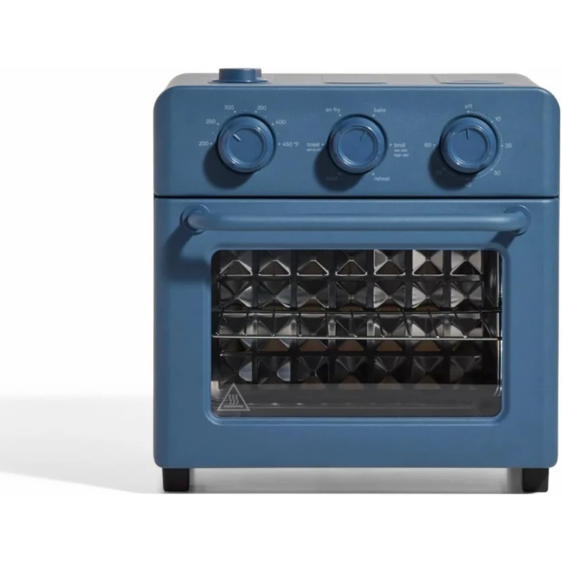 POPULAR.Wonder Oven 6 في 1 مقلاة هوائية وفرن محمصة مع ضخ بخار مدمج، صديق للكونترتوب، تسخين سريع