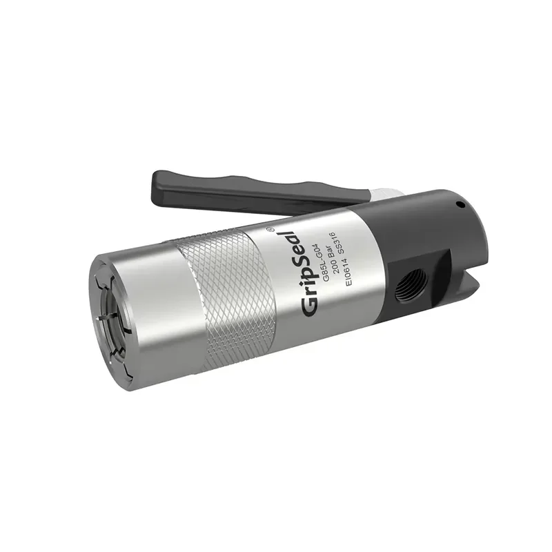 GripSeal G85 Handheld Quick Connector Leak Test Tool for External Thread Push-to-Connect & Disconnect Coupling Hydraulic