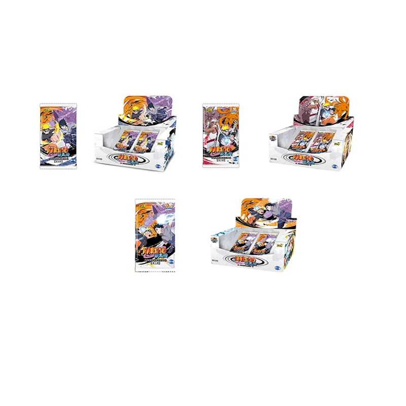 Wholesales Naruto Collection Cards Kayou Tier4，Wave2 Tier4，Wave3 Tier4，Wave4 Anime Cards Games For Children