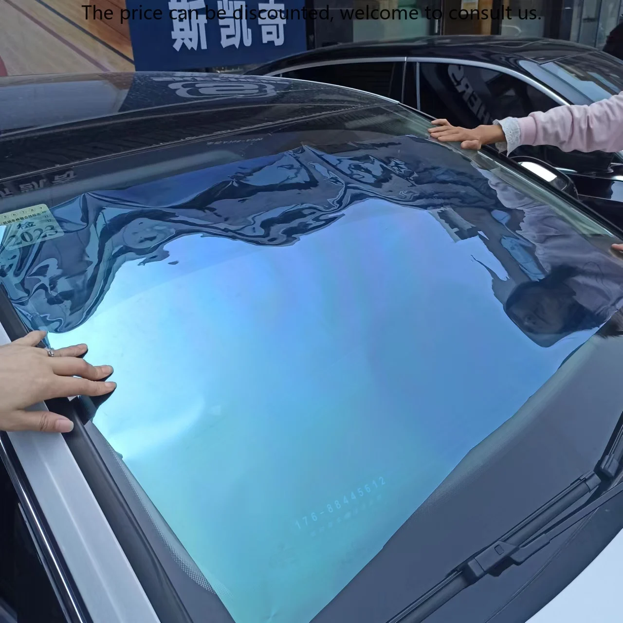 

Blue To Green Scratch Proof Solar Chameleon Car Window Tint Film