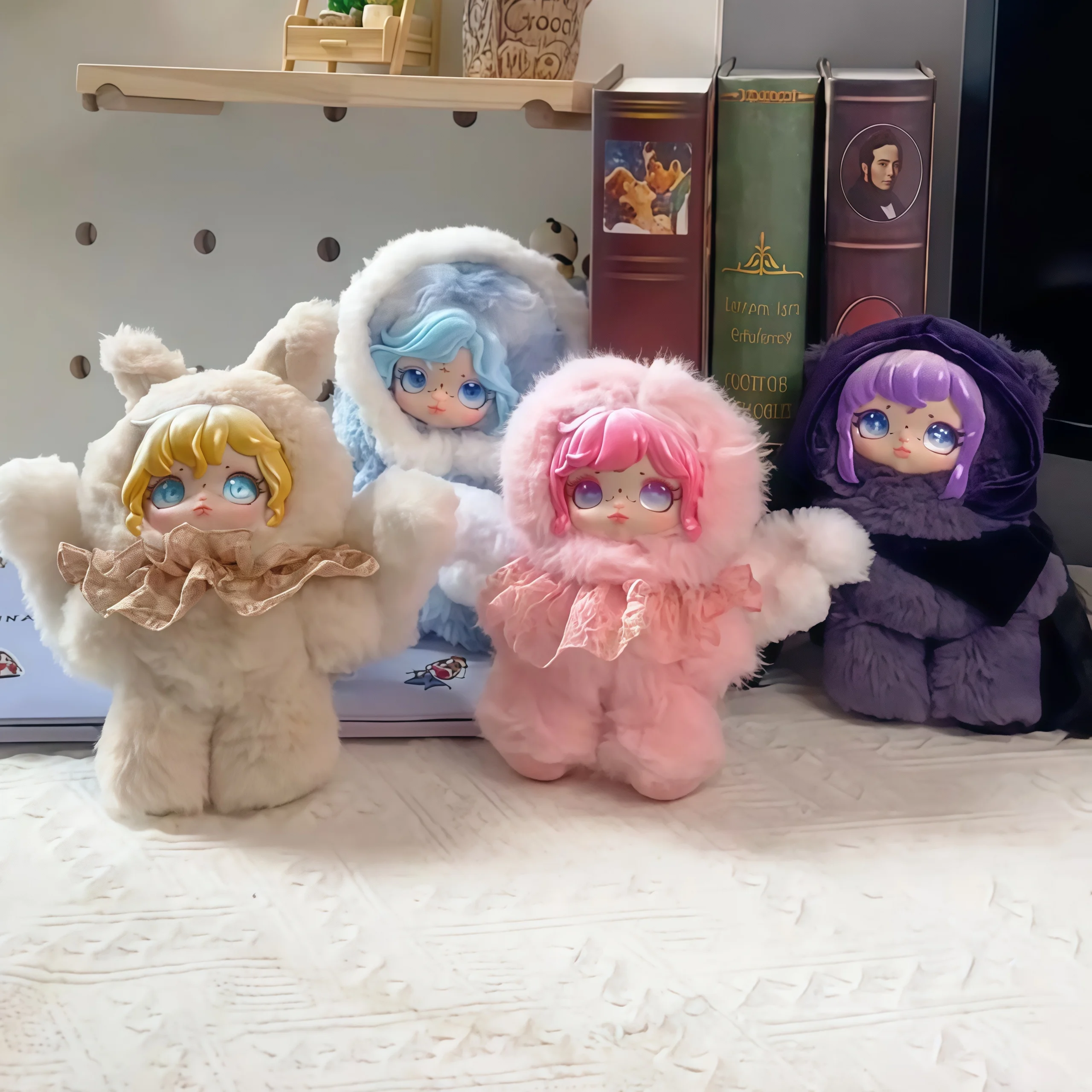 

Dumia Aria Whisper Of Snow Traces Series слепая коробка милая виниловая плюшевая кукла коллекционная модель мобильный ангел девушка модная игрушка подарок для девочек