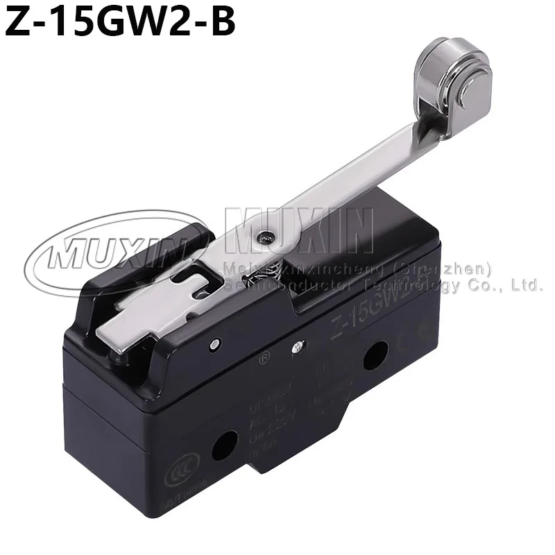 Z-15GW2-B Micro SPDT Momentary Roller Hinge Arm Lever Limit Switch