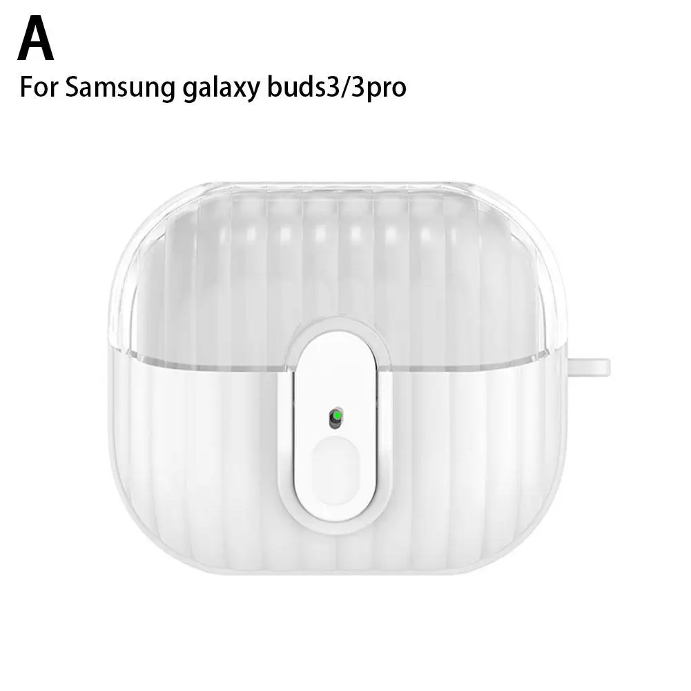 

Transparent Protective Case For Samsung Galaxy Buds 3 Pro Full-coverage Dust-proof Anti-fall For Samsung Galaxy Buds 3Pro B R4C9
