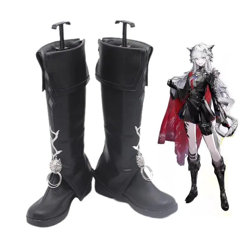 

NewAnime Lappland Cosplay Shoes Arknight Game Cosplay Props Halloween Party Play Role Lappland Custom Made Boots2025