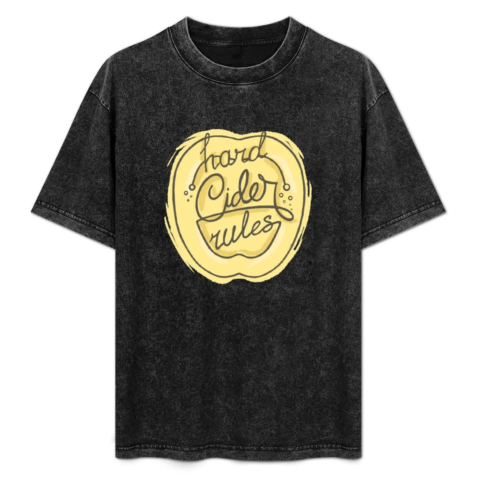 

Hard Cider Rules T-Shirt Plus Size Summer Casual T-Shirt