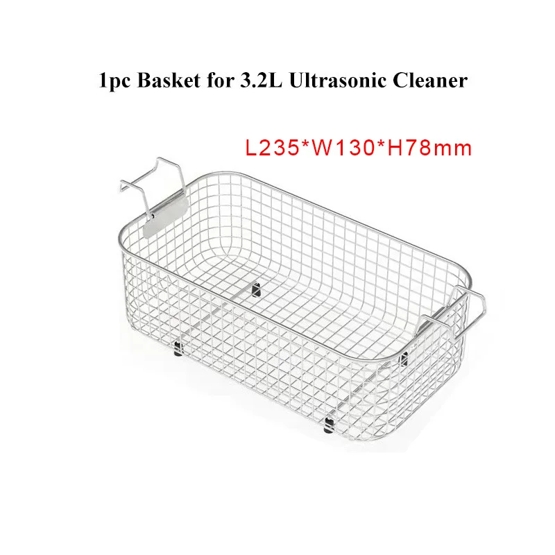 Industriële 1L-30L Ultrasone Reinigingsmachine Mand SUS 304 Roestvrij Staal Ultrasone Reinigingsmachine Wasapparatuur Mesh