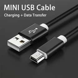 Mini USB Cable Mini USB To USB Fast Data Transfers Charger Cable for MP3 MP4 Player Car DVR GPS Digital Camera HDD Cord