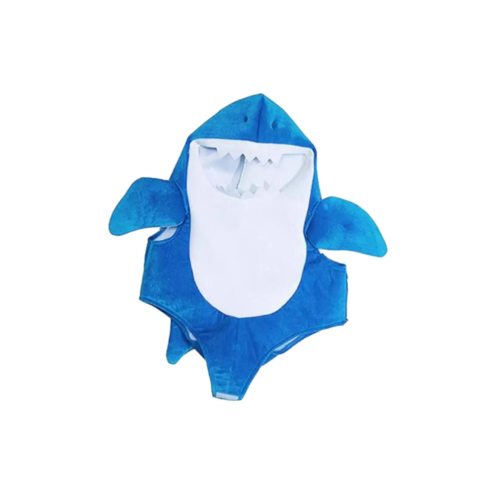 Bambini Shark Costume outfit Cartoon Zipper Design Pretend Dress up per spettacoli teatrali carnali giochi di ruolo ragazzi ragazze bambino