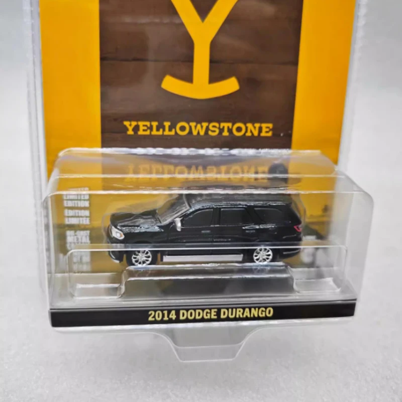 

GreenLight масштаб 1:64 Yellowstone-2014 Durango, модель автомобиля из сплава, коллекция, дисплей, игрушки, подарки, сувениры