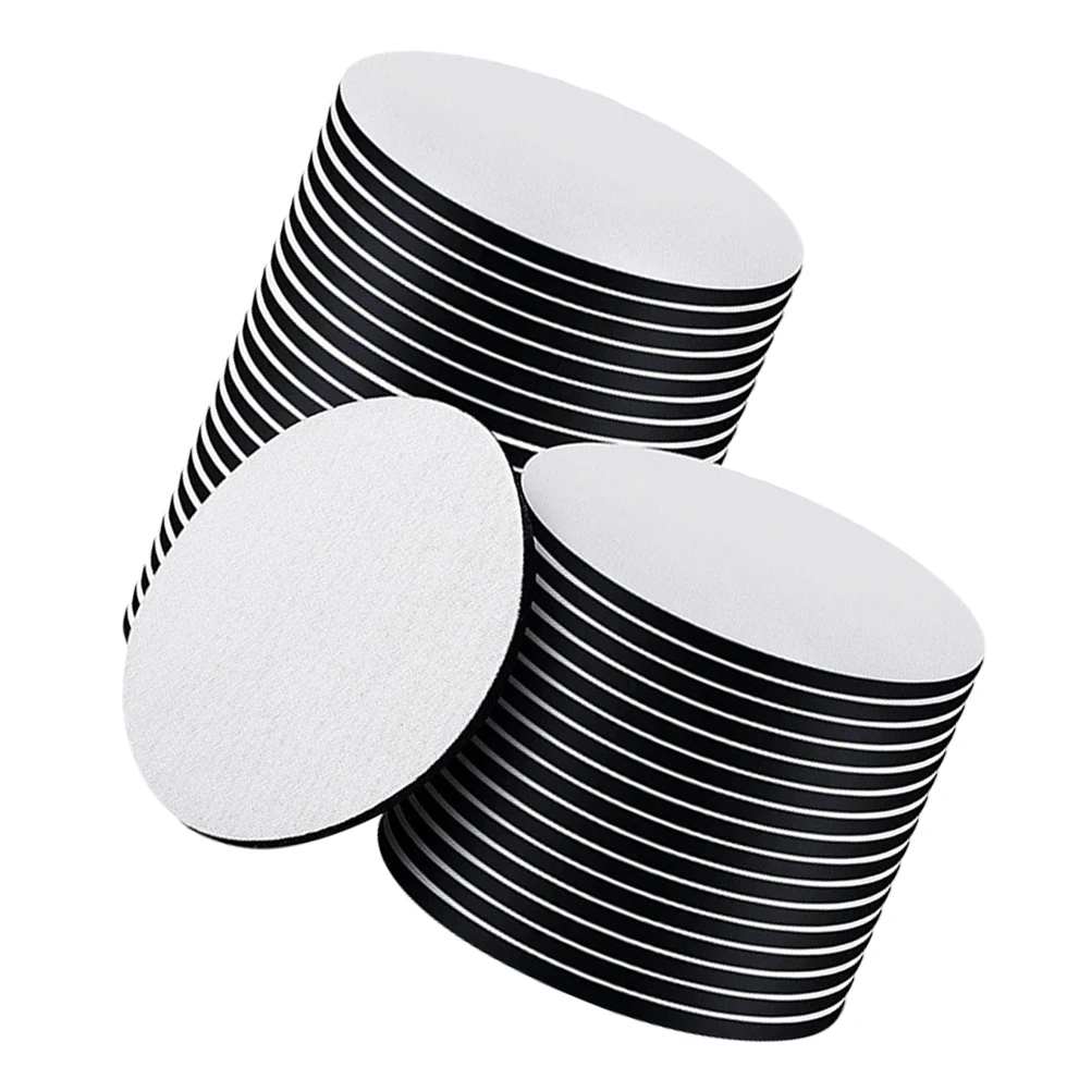 

50pcs Sublimation Blank Coasters Neoprene DIY Crafts Heat Cup Blanks Home Office Drink Coaster Desk Accessories Art
